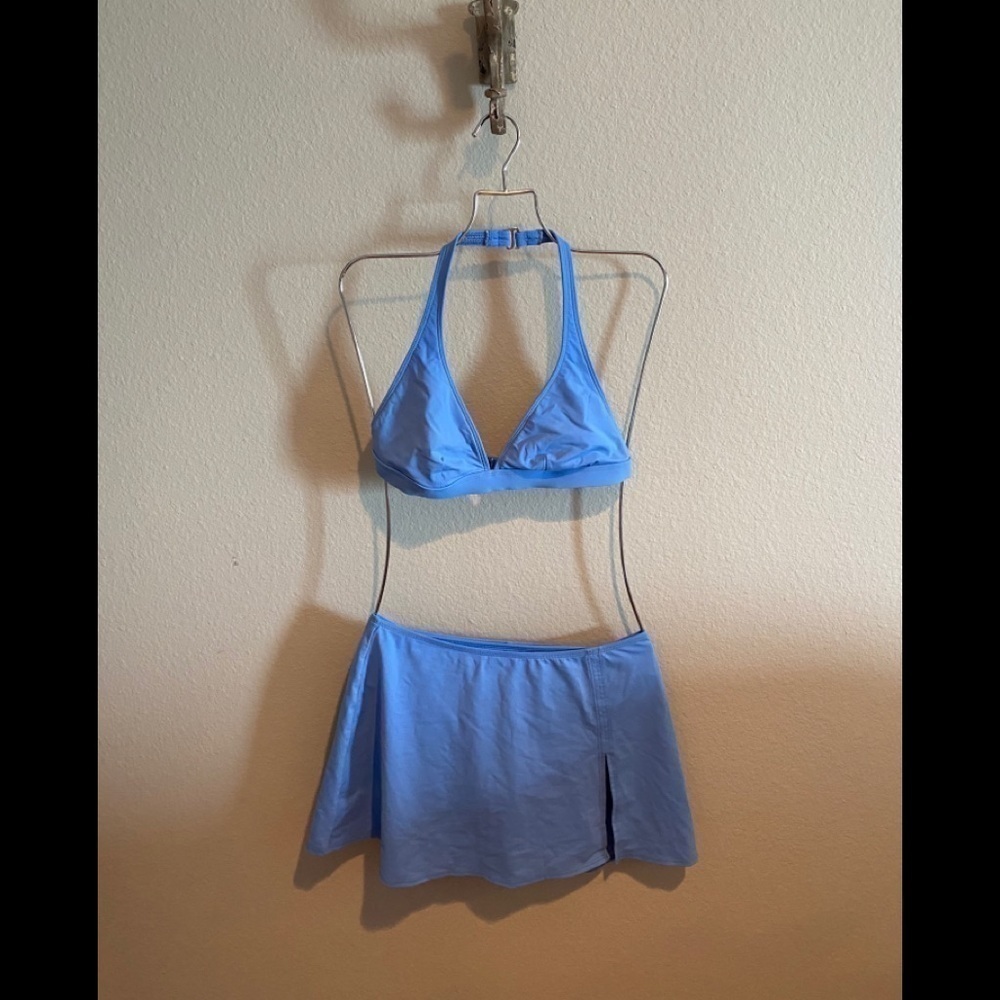 La Blanca Periwinkle Bikini with Skirt (3pcs) - Picture 1 of 7